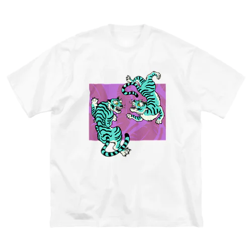 トラとバナナ Big T-Shirt