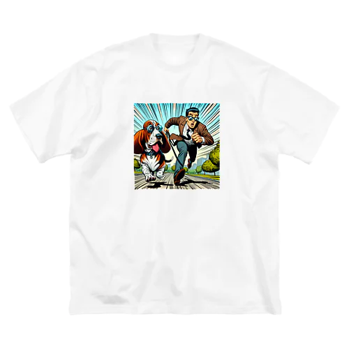 アメコミ:バセットハウンド_02 Big T-Shirt