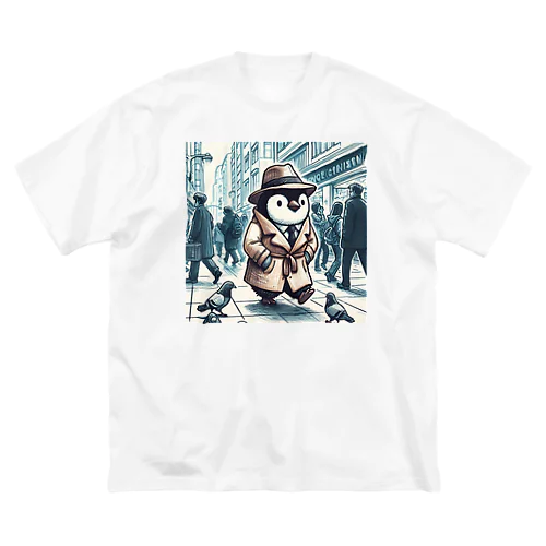 都会ペンギン Big T-Shirt