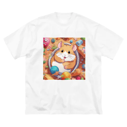 お腹を見せてリラックスするハムスター Big T-Shirt