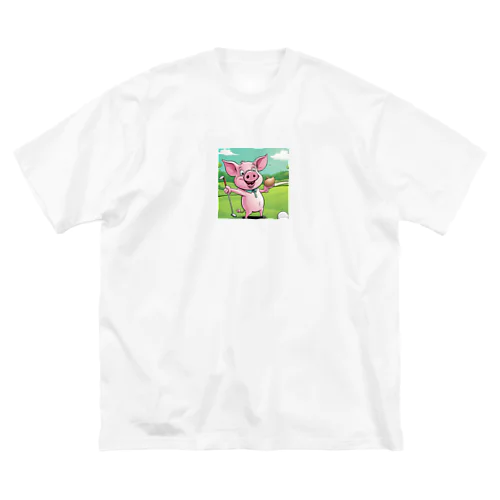 ぷ―のゴルフ ビッグシルエットTシャツ