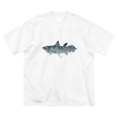 工場と魚 Big T-Shirt