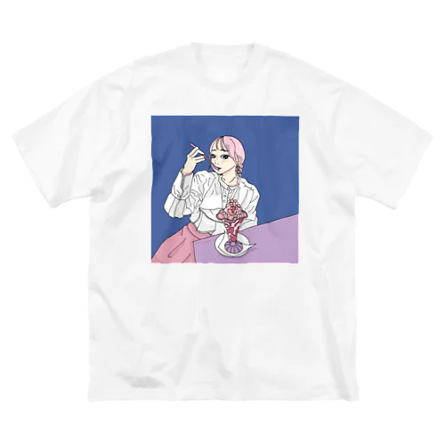 midnight parfait  ビッグシルエットTシャツ