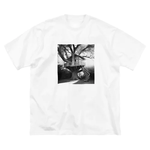 Old Treehouse at somewhere ビッグシルエットTシャツ