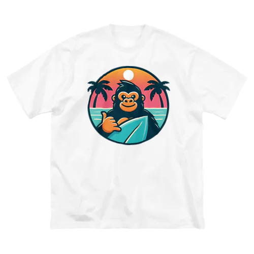 RCW_Gorilla_Californiasurf ビッグシルエットTシャツ