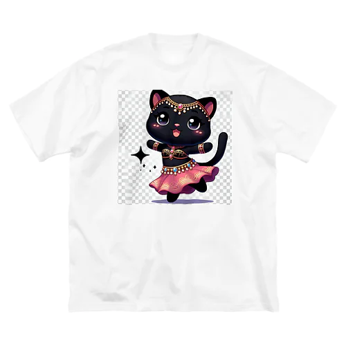 黒猫ベリーダンス Big T-Shirt