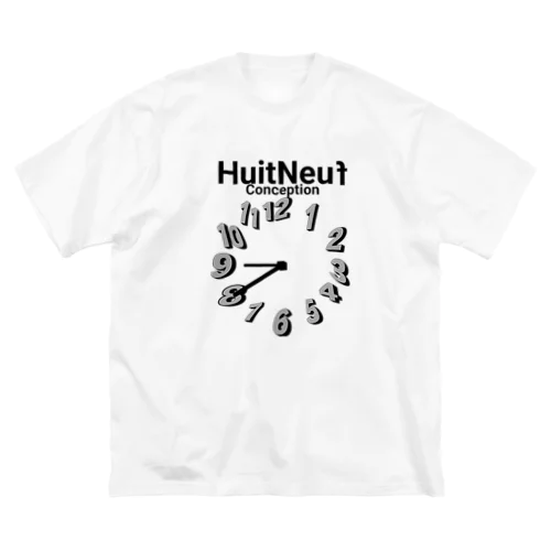 HuitNeuf Conception ロゴ ビッグシルエットTシャツ