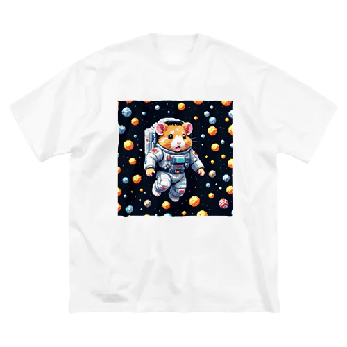 宇宙ハムスター　ハミー ビッグシルエットTシャツ