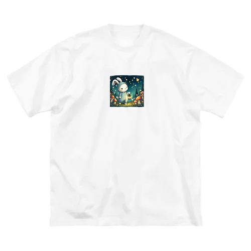 うさちゃん夜の冒険 Big T-Shirt