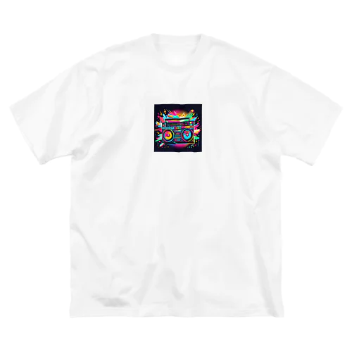 カラフルなラジカセくん Big T-Shirt