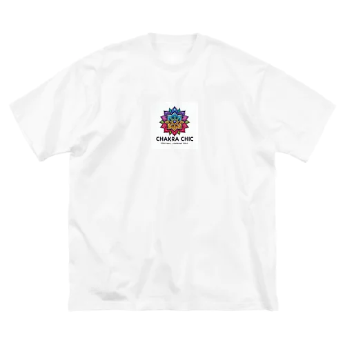 ChakraChic ロゴ ビッグシルエットTシャツ