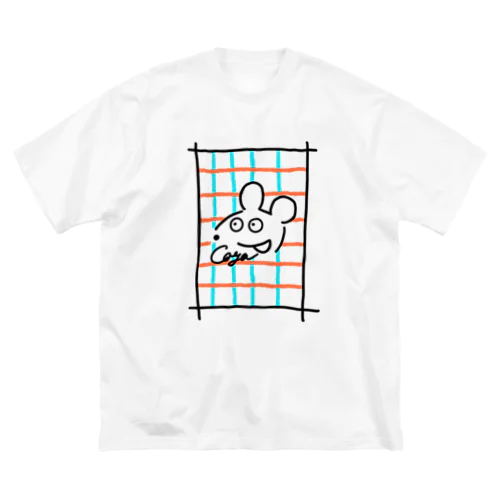 こやねずみ夏 ビッグシルエットTシャツ