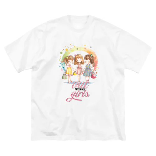 ガールズとお出かけ Big T-Shirt