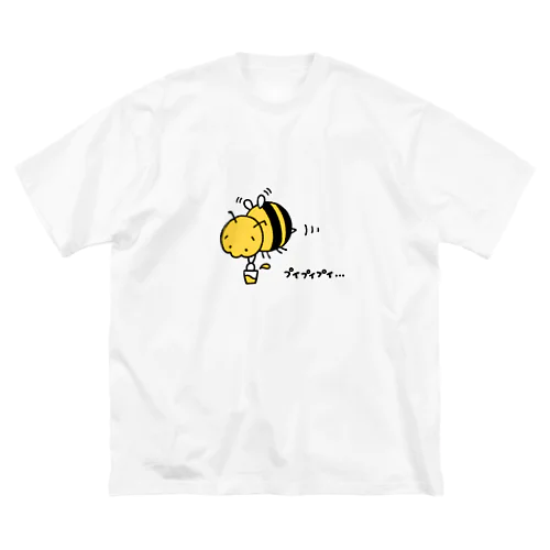 ぷいぷいばち ビッグシルエットTシャツ