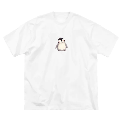 ふわふわペンギン ビッグシルエットTシャツ