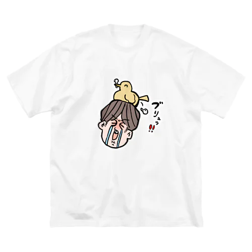 ぶちゅ ビッグシルエットTシャツ