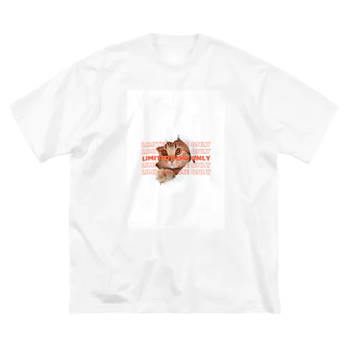 猫 ビッグシルエットTシャツ