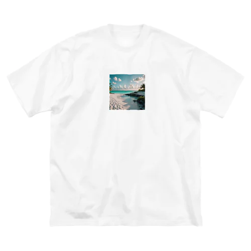 beach ビッグシルエットTシャツ