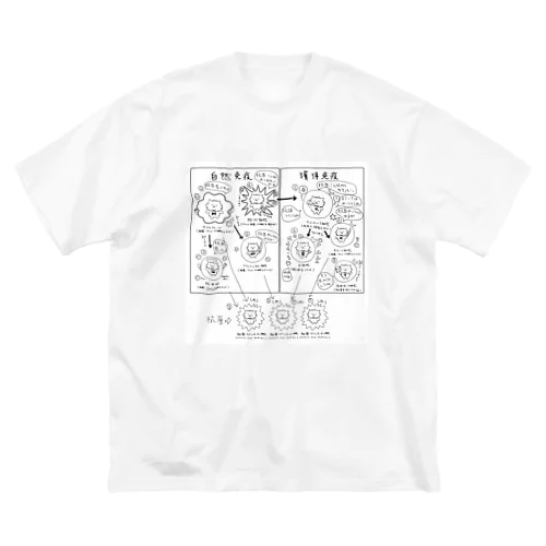 自然免疫獲得免疫 Big T-Shirt