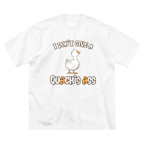 アヒルが興味ねえぞ！ ビッグシルエットTシャツ