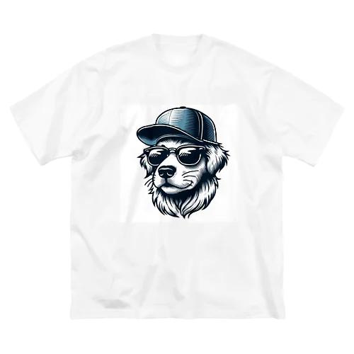 キャップ犬8 Big T-Shirt