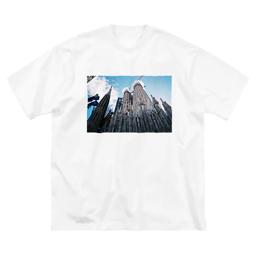 Barcelona landscape4 ビッグシルエットTシャツ