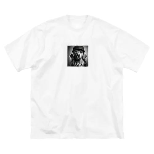 キャップ犬11 Big T-Shirt