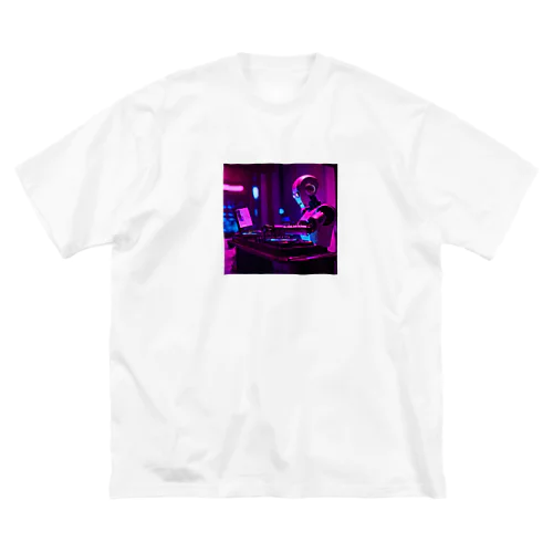 DJロボット2 ビッグシルエットTシャツ