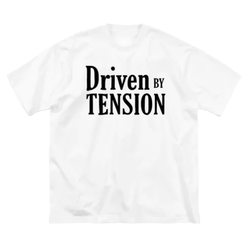 Driven By TENSION (BLACK) Big T-Shirt