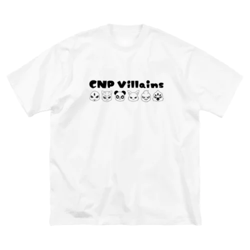 CNPVillains 6アイコンBK Big T-Shirt