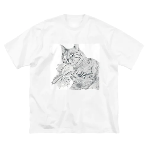 桜ねこ|cherry blossom cat Big T-Shirt