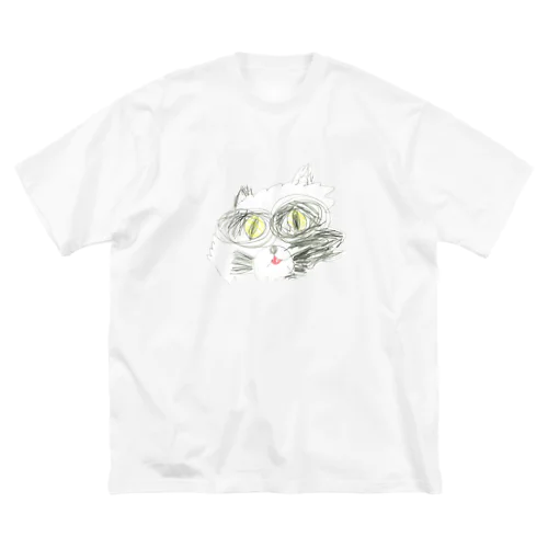 ねこ（仮） ビッグシルエットTシャツ