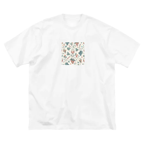 Rose ビッグシルエットTシャツ