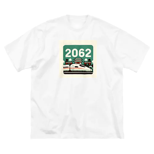 【2062】アート ビッグシルエットTシャツ