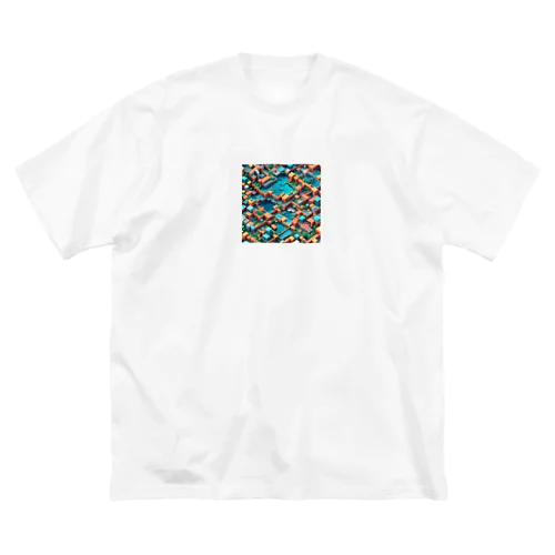 住宅の屋上 ビッグシルエットTシャツ