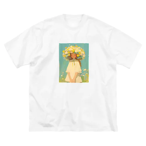 花の香りとお嬢様　ラフルール　1859 ビッグシルエットTシャツ