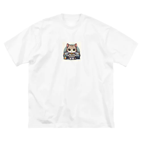 飲酒運転ダメ！ ビッグシルエットTシャツ