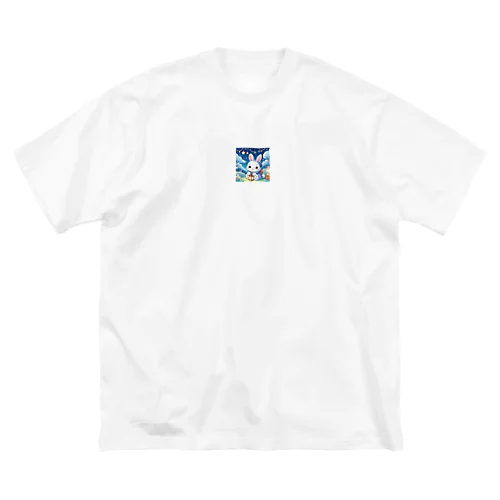 快眠子ウサギ Big T-Shirt