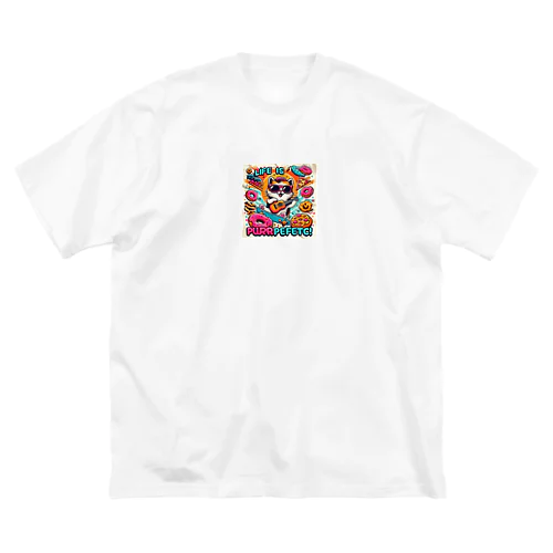 スナフキ猫くん Big T-Shirt