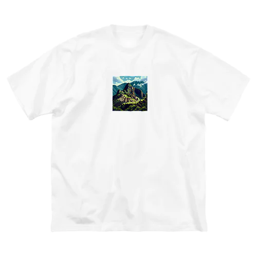 マチュピチュ遺跡（pixel art） Big T-Shirt