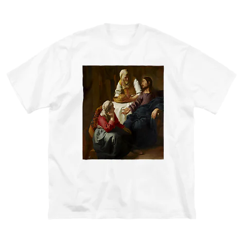 マルタとマリアの家のキリスト / Christ in the House of Martha and Mary Big T-Shirt