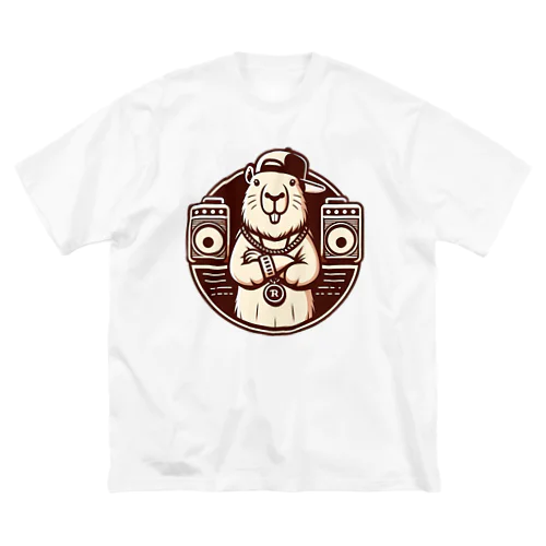 ラッパーになりたいカピバラ　ロゴver Big T-Shirt