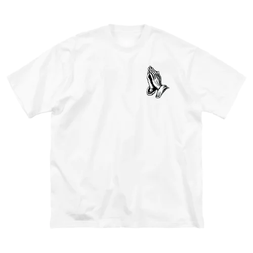 Pray Hands ビッグシルエットTシャツ