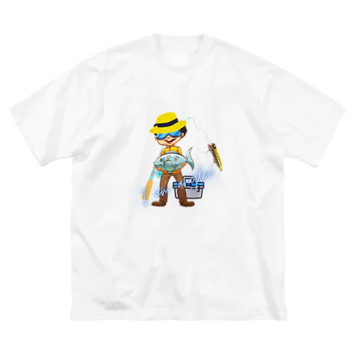 釣りボーイ４ Big T-Shirt