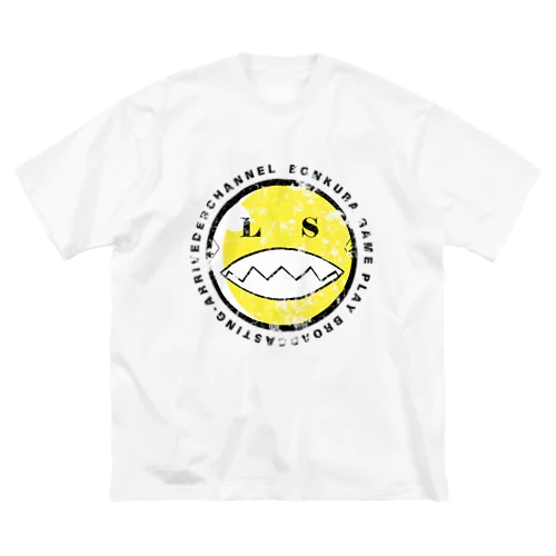 SMILE OLD PAINT1 ビッグシルエットTシャツ