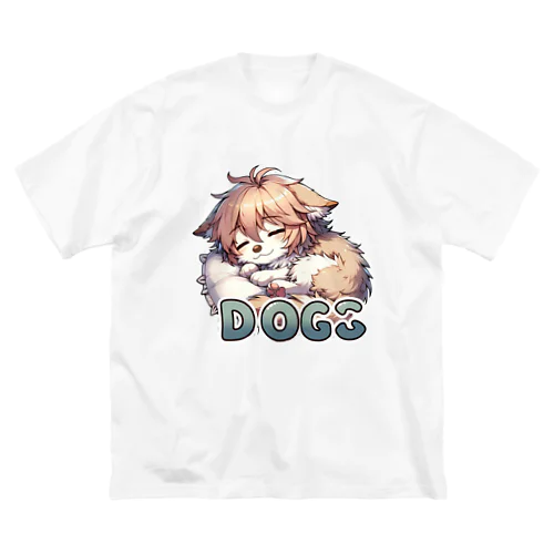 犬のサンワさん ビッグシルエットTシャツ