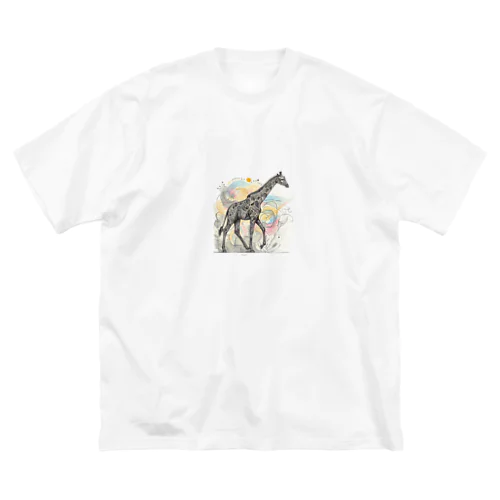 キリンジラフ ビッグシルエットTシャツ