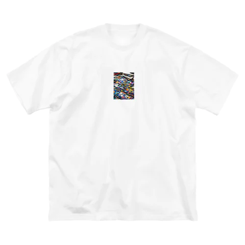 パレットの不思議 루즈핏 티셔츠