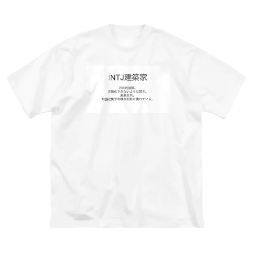 MBTI診断　 ビッグシルエットTシャツ