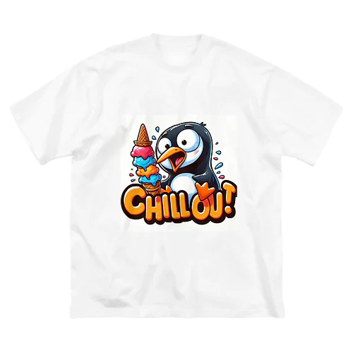 Chillペンギン ビッグシルエットTシャツ